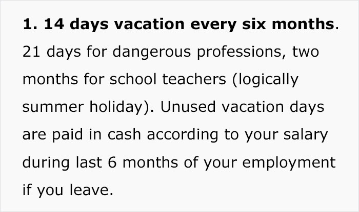 "From Russia With Love:" Shocked About Working Conditions In The USA, Person Lists What It's Like In Russia "From Russia With Love:" Shocked About Working Conditions In The USA, Person Lists What It's Like In Russia