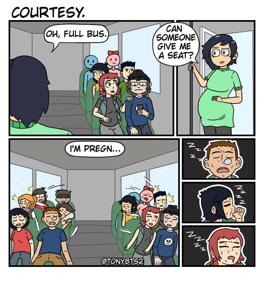 39 New Hilarious Comics By Tony Esp With Dark Endings