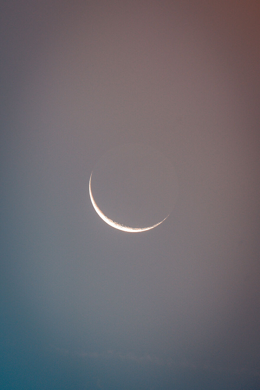 February 2021 – The Moon. Shot From My Balcony, Bochum
