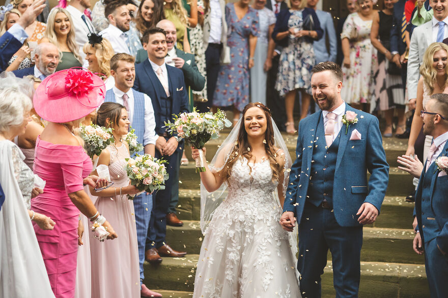 Newcastle Confetti Wedding