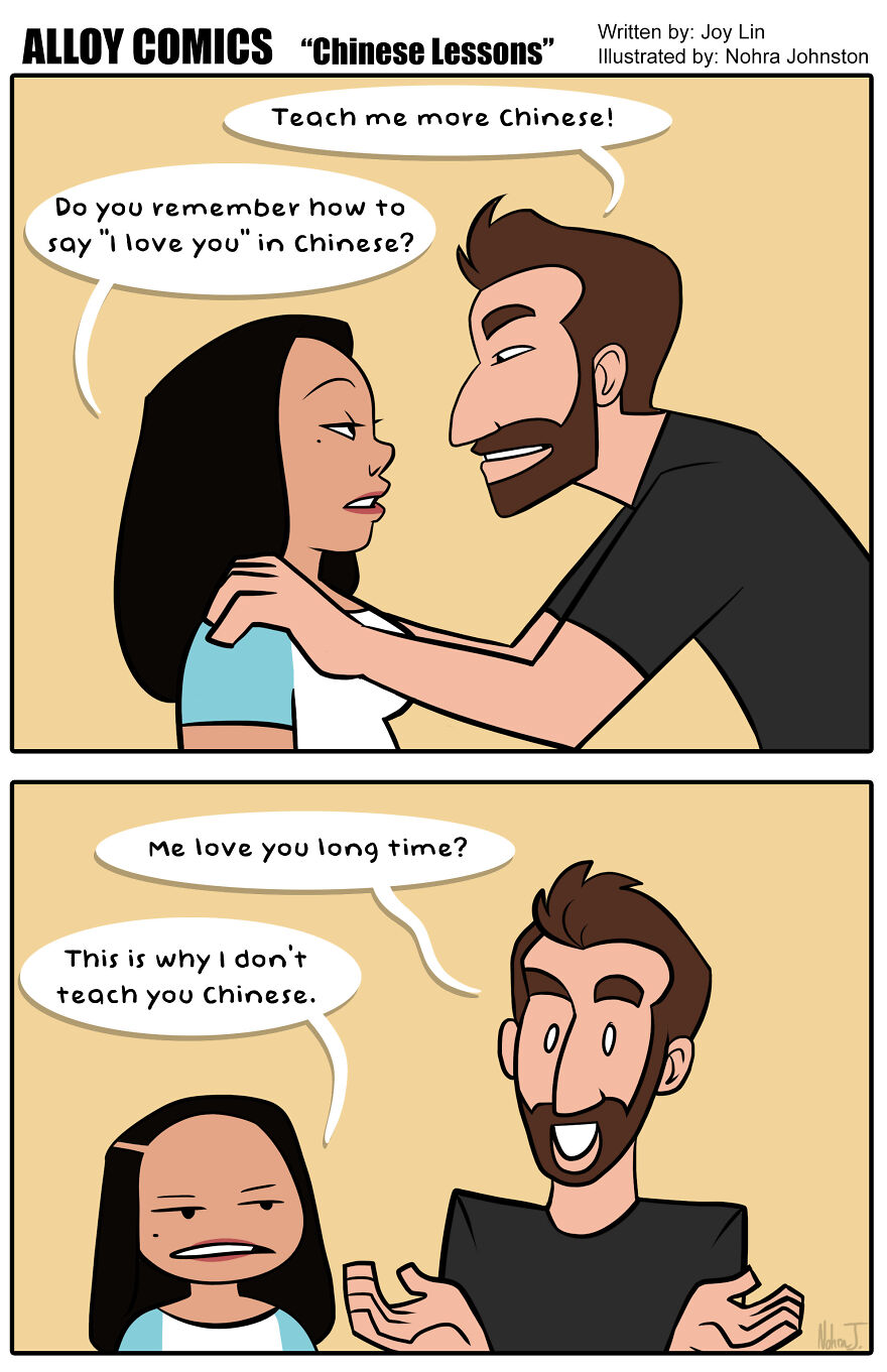 33 Comics About An Asian Comedian And Her "White Devil" Boyfriend