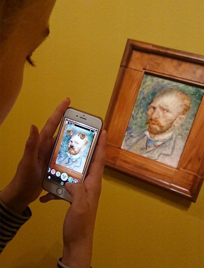 Took My Daughter To A Van Gogh Exhibition