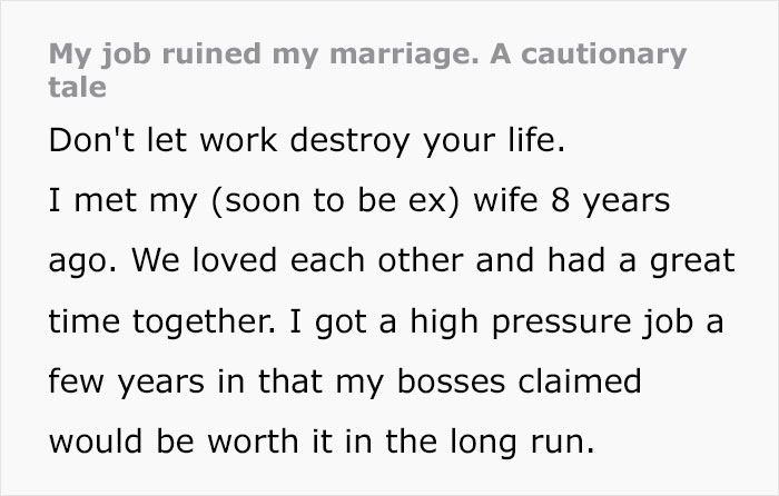 "I Kept Telling Her It Was For Our Future": Guy Loses His Wife Because Of His Job