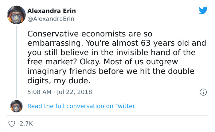 “Top-Heavy Capitalism Will Collapse Under Its Own Weight”: Woman Online Devotedly Explains The Dark Side Of The Free Market Theory “Top-Heavy Capitalism Will Collapse Under Its Own Weight”: Woman Online Devotedly Explains The Dark Side Of The Free Market Theory