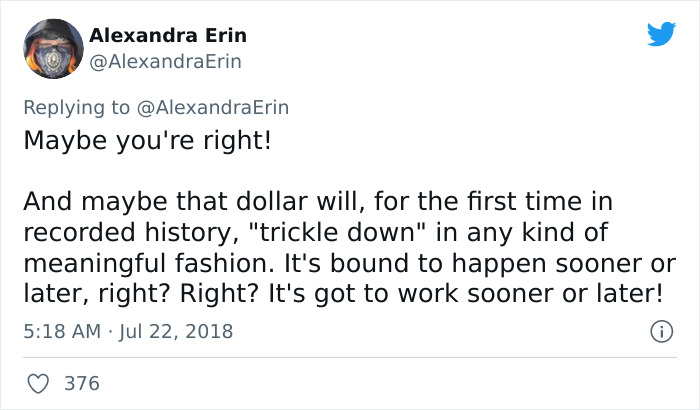 “Top-Heavy Capitalism Will Collapse Under Its Own Weight”: Woman Online Devotedly Explains The Dark Side Of The Free Market Theory “Top-Heavy Capitalism Will Collapse Under Its Own Weight”: Woman Online Devotedly Explains The Dark Side Of The Free Market Theory