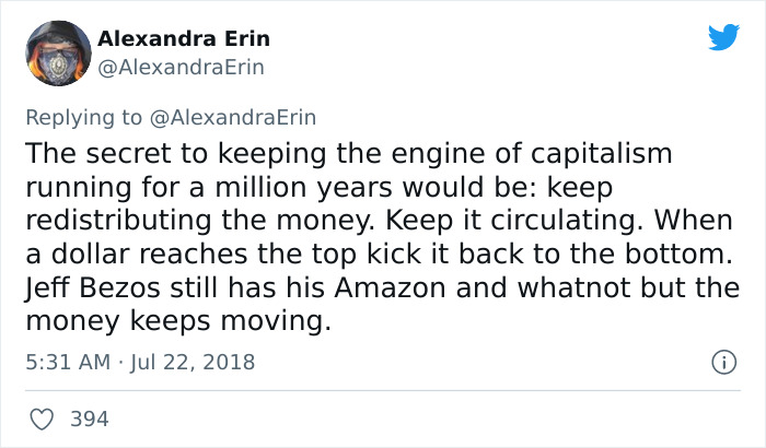 “Top-Heavy Capitalism Will Collapse Under Its Own Weight”: Woman Online Devotedly Explains The Dark Side Of The Free Market Theory “Top-Heavy Capitalism Will Collapse Under Its Own Weight”: Woman Online Devotedly Explains The Dark Side Of The Free Market Theory