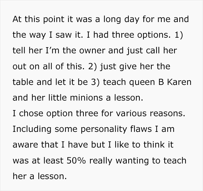 Karen Confuses The Restaurant Owner With A Waiter, Treats Him Like Garbage, Ends The Night With An Unexpected $4k Bill Karen Confuses The Restaurant Owner With A Waiter, Treats Him Like Garbage, Ends The Night With An Unexpected $4k Bill