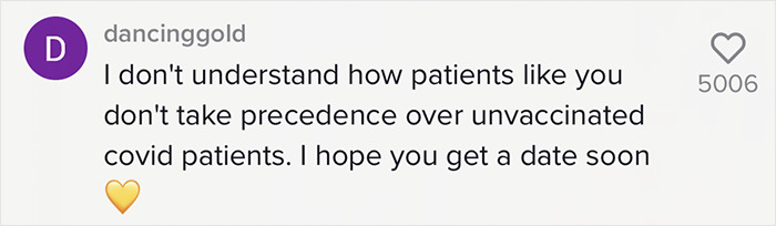 Woman With Brain Tumor Scared And Heartbroken Over The Fact She Can't Get It Removed Because Of Unvaccinated People Woman With Brain Tumor Scared And Heartbroken Over The Fact She Can't Get It Removed Because Of Unvaccinated People