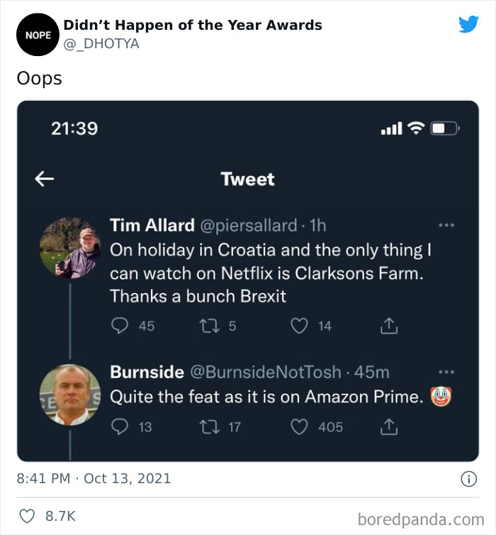 Didn’t Happen Of The Year Awards