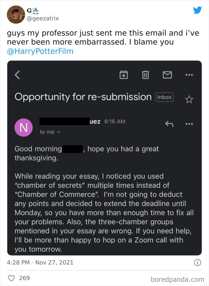 Worst Student Email Examples 30 Hilarious Times College Students Got The Wildest Emails From Their ...