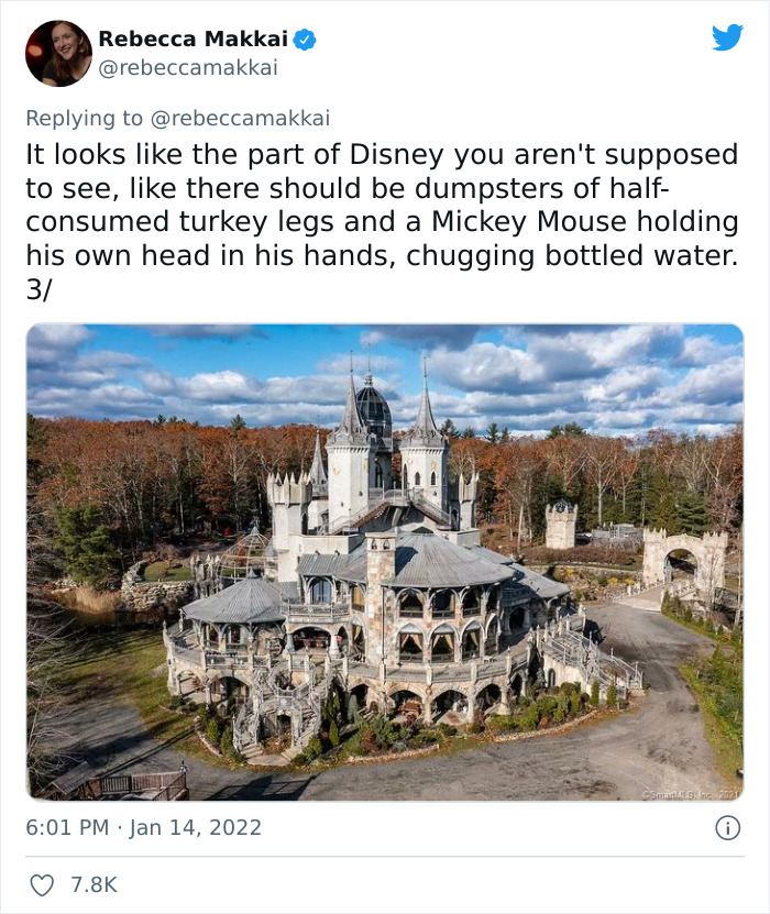 Woman On Twitter Shows Major Interior Design Flaws Of This Castle That Costs $60M