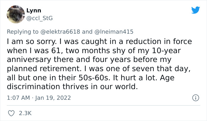 A Woman Online Revealed How She Was Fired And Replaced By A Much Younger Employee, Debate Ensued A Woman Online Revealed How She Was Fired And Replaced By A Much Younger Employee, Debate Ensued