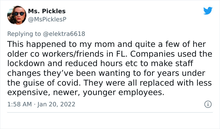 A Woman Online Revealed How She Was Fired And Replaced By A Much Younger Employee, Debate Ensued