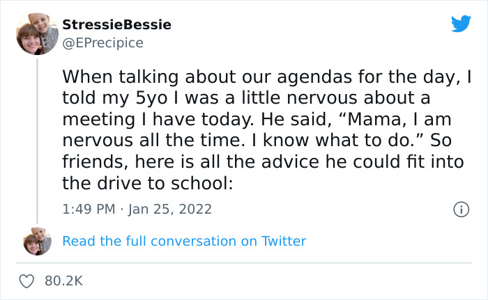 This 5-Year-Old Boy Cracks Up Users Online With His 7 Intelligent Bits Of Life Advice He Gave To His Mom This 5-Year-Old Boy Cracks Up Users Online With His 7 Intelligent Bits Of Life Advice He Gave To His Mom