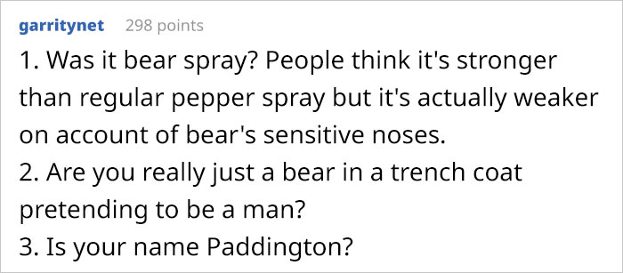 Guy Shares How He Ruined His Date By Telling A Woman That Her Pepper Spray Is Useless