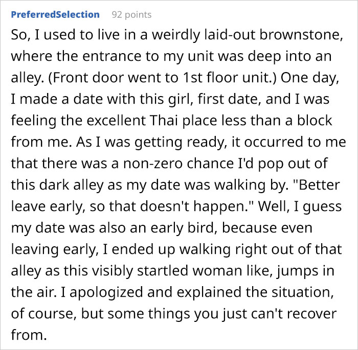 Guy Screws Up By Telling A Woman On Their First Date That Her Pepper Spray Is Useless Guy Screws Up By Telling A Woman On Their First Date That Her Pepper Spray Is Useless