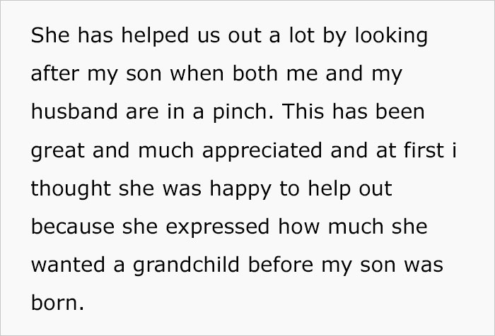 This Mom Is Not Sure What To Do After Her Mother Starts Asking For Money For Looking After Her Grandson, Despite Living All-Expenses-Paid With Her This Mom Is Not Sure What To Do After Her Mother Starts Asking For Money For Looking After Her Grandson, Despite Living All-Expenses-Paid With Her
