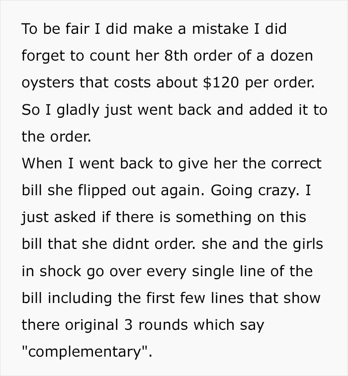Karen Confuses The Restaurant Owner With A Waiter, Treats Him Like Garbage, Ends The Night With An Unexpected $4k Bill Karen Confuses The Restaurant Owner With A Waiter, Treats Him Like Garbage, Ends The Night With An Unexpected $4k Bill