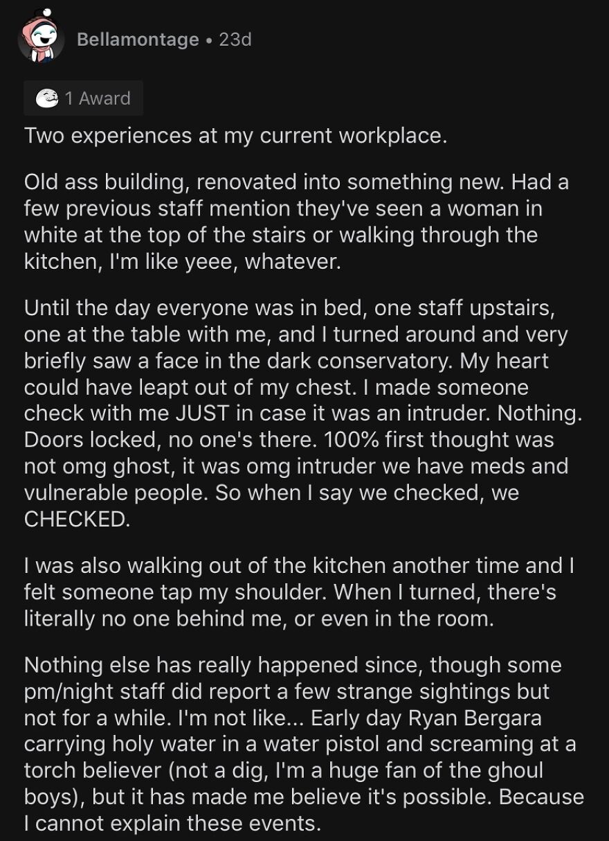 People Share The Experiences That Made Them Believe In The Paranormal In This Online Group People Share The Experiences That Made Them Believe In The Paranormal In This Online Group