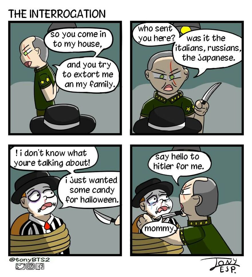 39 New Hilarious Comics By Tony Esp With Dark Endings