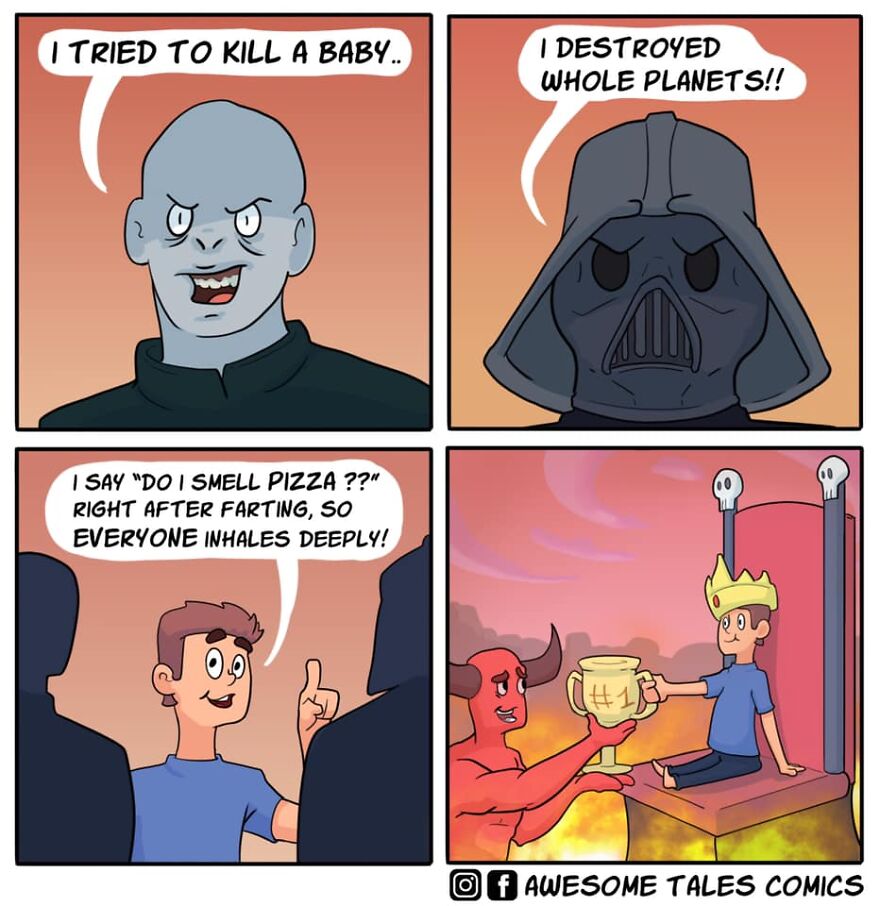 Artist Shows In Adorable Comics What The Afterlife Would Be Like (19 Comics)