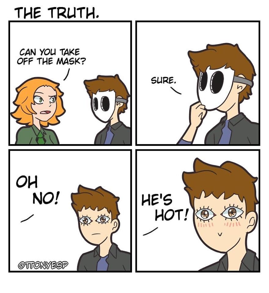 39 New Hilarious Comics By Tony Esp With Dark Endings