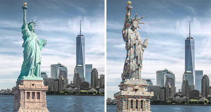 The Toy Zone Asked Digital Artists To Recreate 10 World-Famous Landmarks In LEGO, And They Calculated How Much It Would Cost