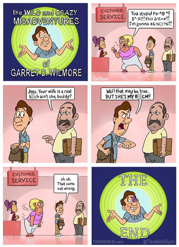 40 New Hilarious Comics With Dark Sense Of Humor By Ryan Kramer