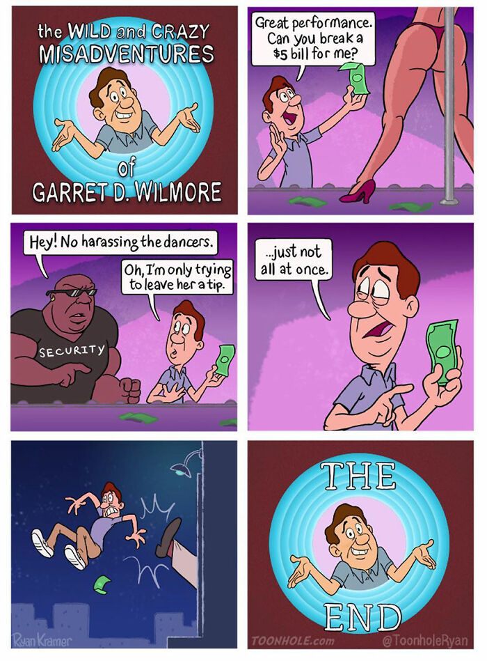 40 New Hilarious Comics With Dark Sense Of Humor By Ryan Kramer