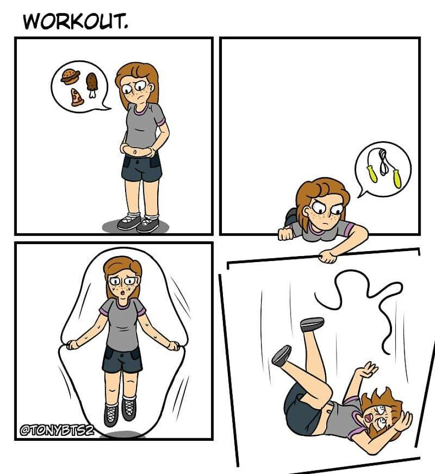 39 New Hilarious Comics By Tony Esp With Dark Endings