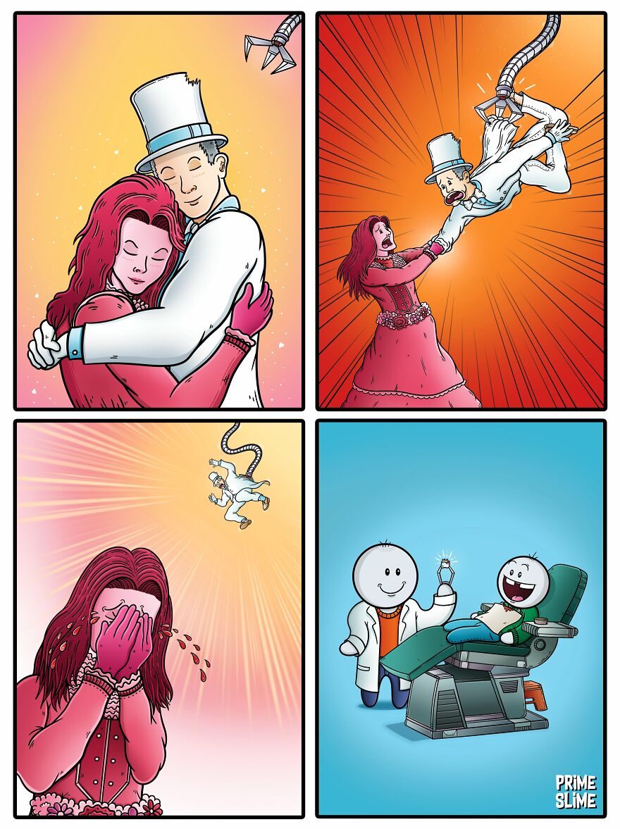 French Artist Makes Dark Comics With Unexpected Endings (25 Comics)