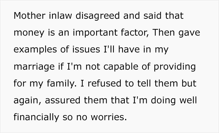 "They Were Giving Me Huge Red Flags": In-Laws Lock Their Son-In-Law In A Room With Them When He Doesn’t Reveal His Salary To Them "They Were Giving Me Huge Red Flags": In-Laws Lock Their Son-In-Law In A Room With Them When He Doesn’t Reveal His Salary To Them
