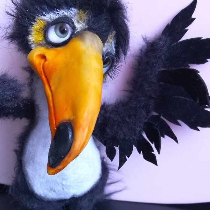 Russian Artist Makes Felt Toys You'd Definitely Want One