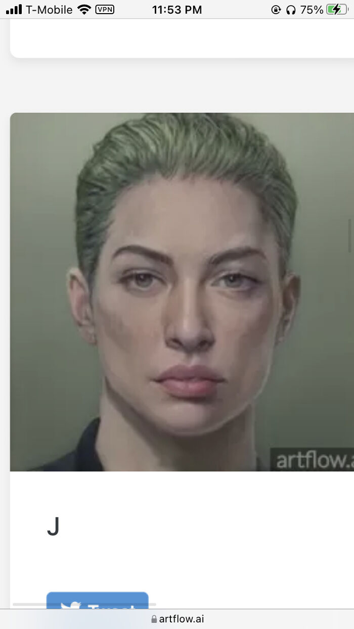 I Used The Ai System “Art Flow” To Represent Each Letter Of The Alphabet With A Portrait