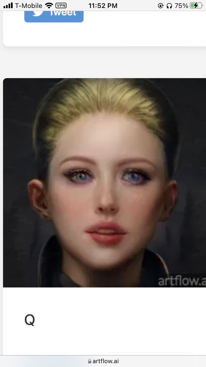 I Used The Ai System “Art Flow” To Represent Each Letter Of The Alphabet With A Portrait