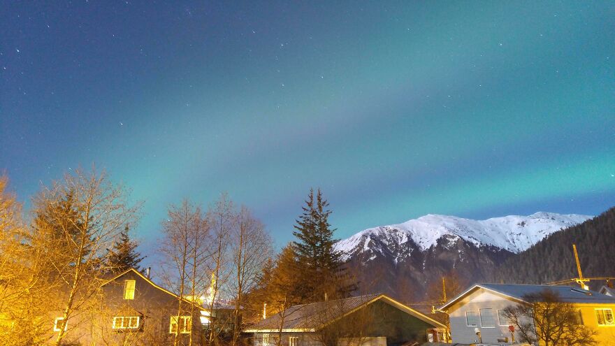 View From My Window In Juneau, Alaska As Of 10 Minutes Ago