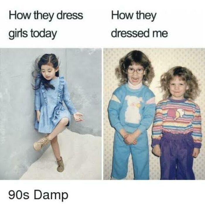 I Was ....dressed In A Similar Fashion Sense Those Days.