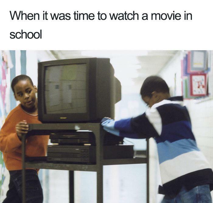 Movie Time In School