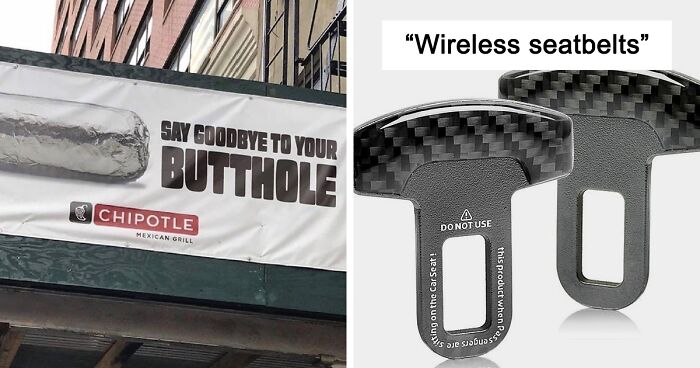 50 Cursed Adverts From ‘Ads With Threatening Auras’ (New Pics)