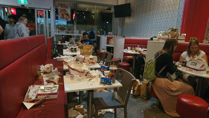 The Absolute State That People Have Left This KFC In