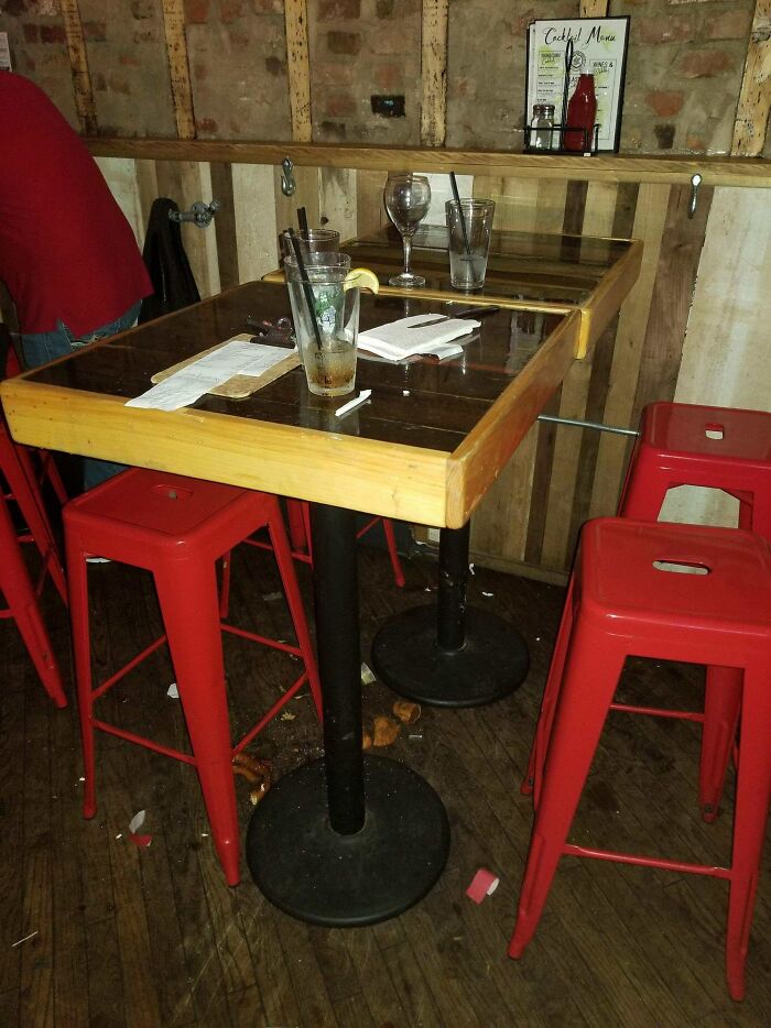 When Restaurant Customers Leave Their Dining Space Like This