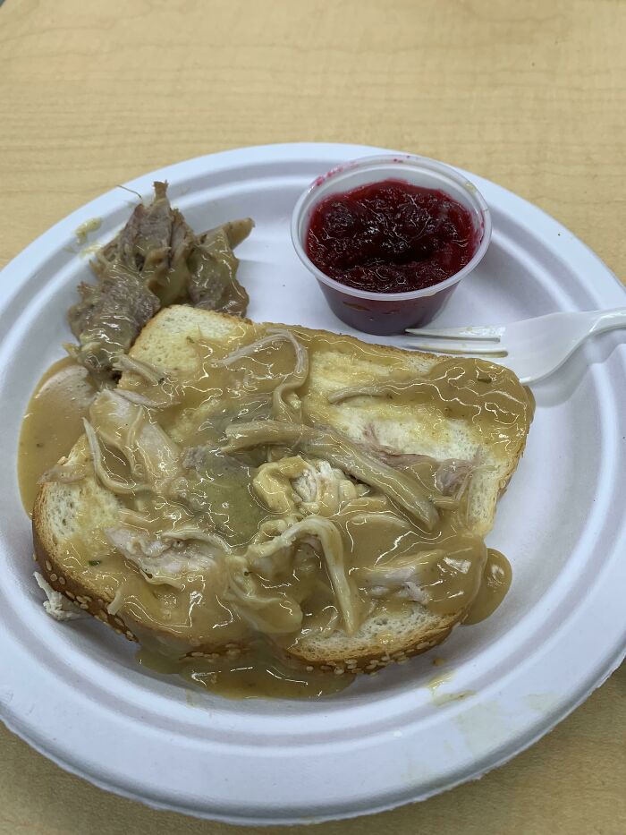 My School's Free Turkey Lunch For Christmas