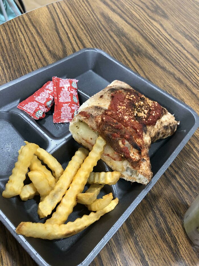 Depressing School Lunch