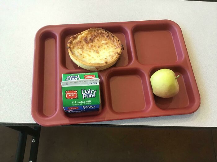 I Present, The Average Lunch At My School In Us That’s Supposed To Last Me 6 Hours. It’s $3.50