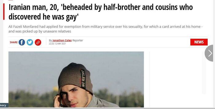 Brutally Killed And Disposed Of By His Family Because Of His Sexuality......