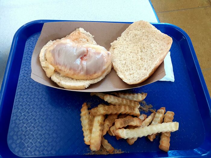 Chicken Parm Sandwich At My School