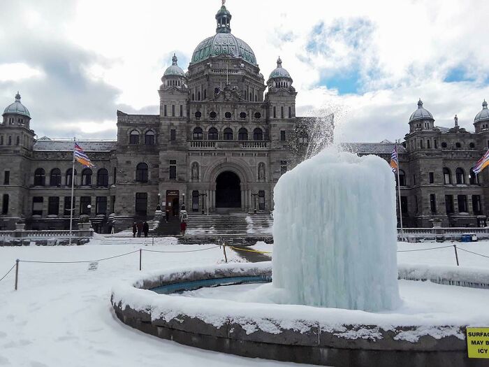 Even Victoria Gets Cold Enough To Be A Part Of Canada