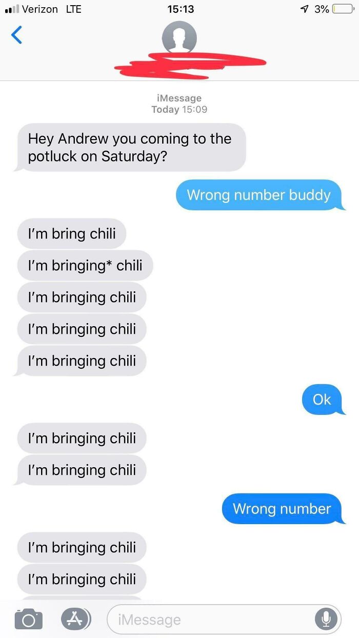 Could He Be Bringing Chili