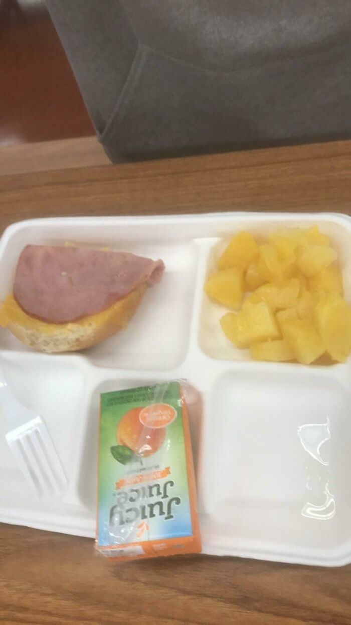 Ham And Cheese “Sandwich” At My School