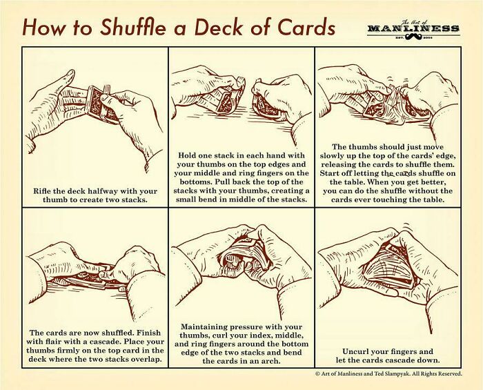 How To Shuffle A Deck Of Cards